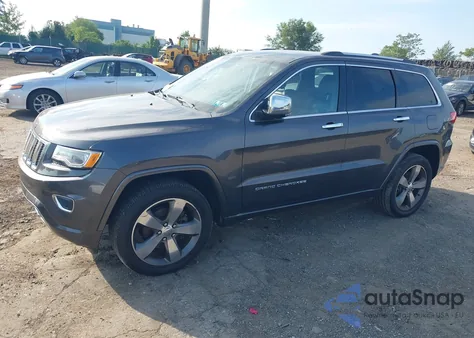 2015 Jeep Grand Cherokee Overland from USA, damaged, VIN 1C4RJFCG9FC941177